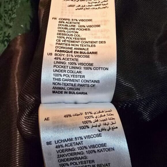 Sandro Floral Jacquard Jacket In Chlorophylle - Size 4 - Picture 7 of 11